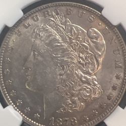 1878 Morgan Silver Dollar Coin