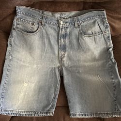 Men’s Levi Blue Jean Shorts - Size 36  