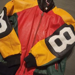 Leather 8 Ball Jacket X-Large