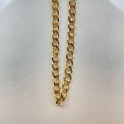 Gold Chain Curb Link 10K New 
