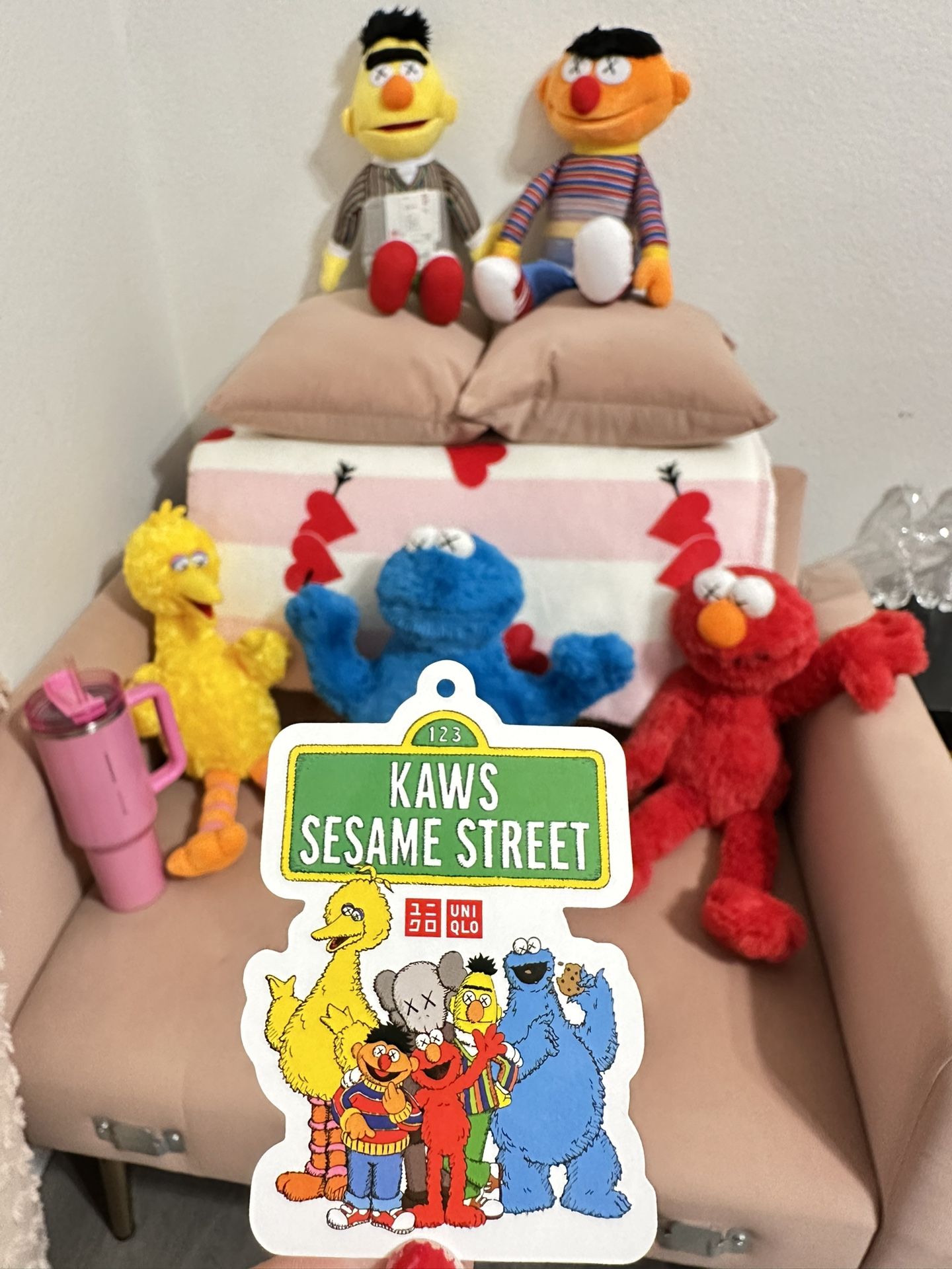 Kaws Sesame Street Uniqlo Plush