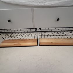 Floating shelves