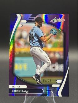 Robbie Ray Spectrum Purple (/25) 2022 Panini Absolute #89 MLB Seattle Mariners