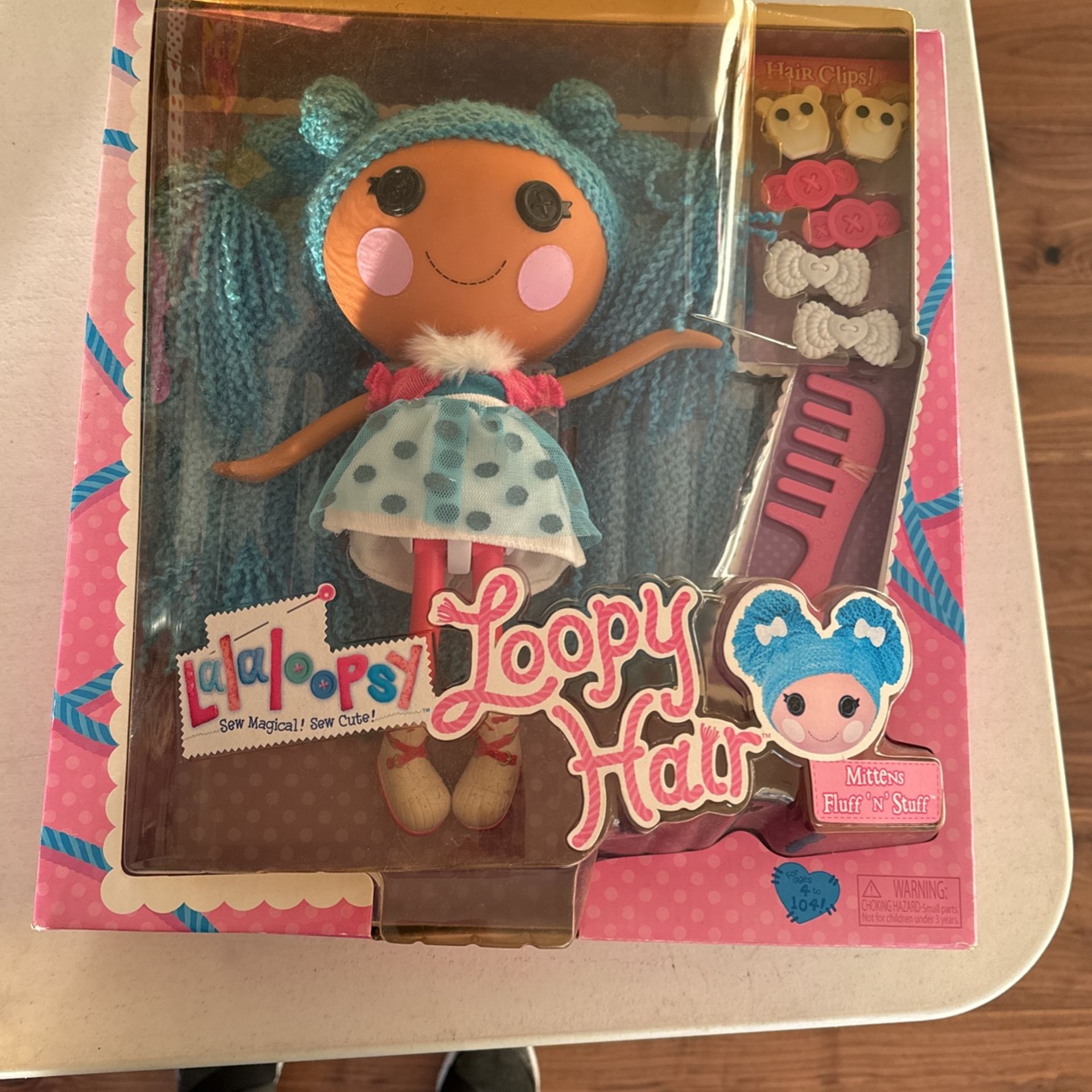 Lalaloopsy Loopy Hair Mittens Fluff N Stuff