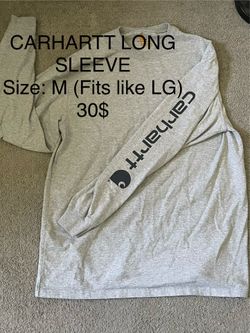 CARHARTT long sleeve grey