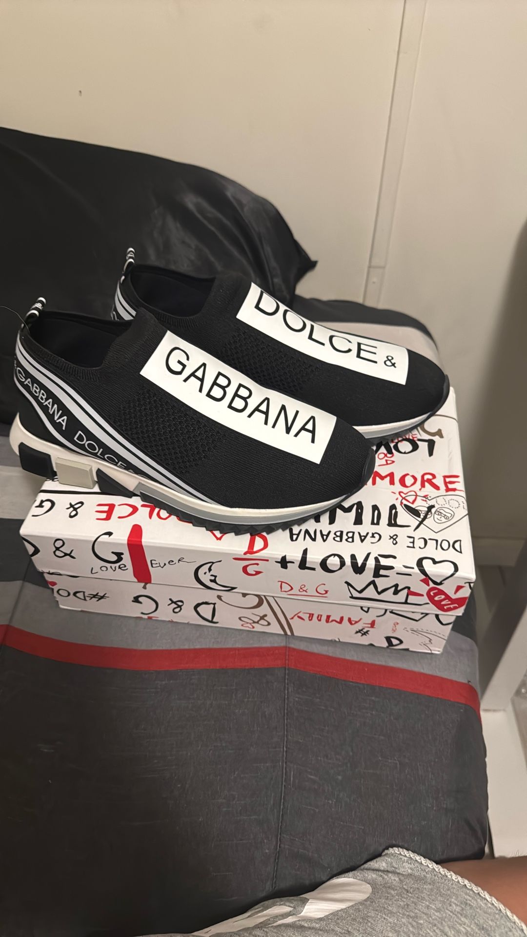 Dolce Gabana Sorrento Slip Ons