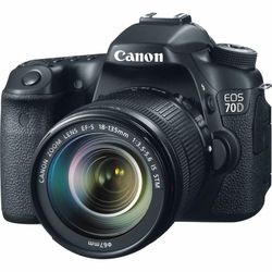 Canon EOS 70D with the EF-S 18–135mm IS STM lens