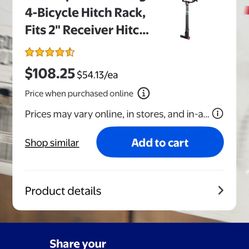 BRAND NEW BIKE RACK 