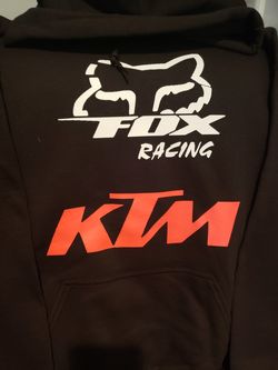 KTM FOX custom hoodie size large new