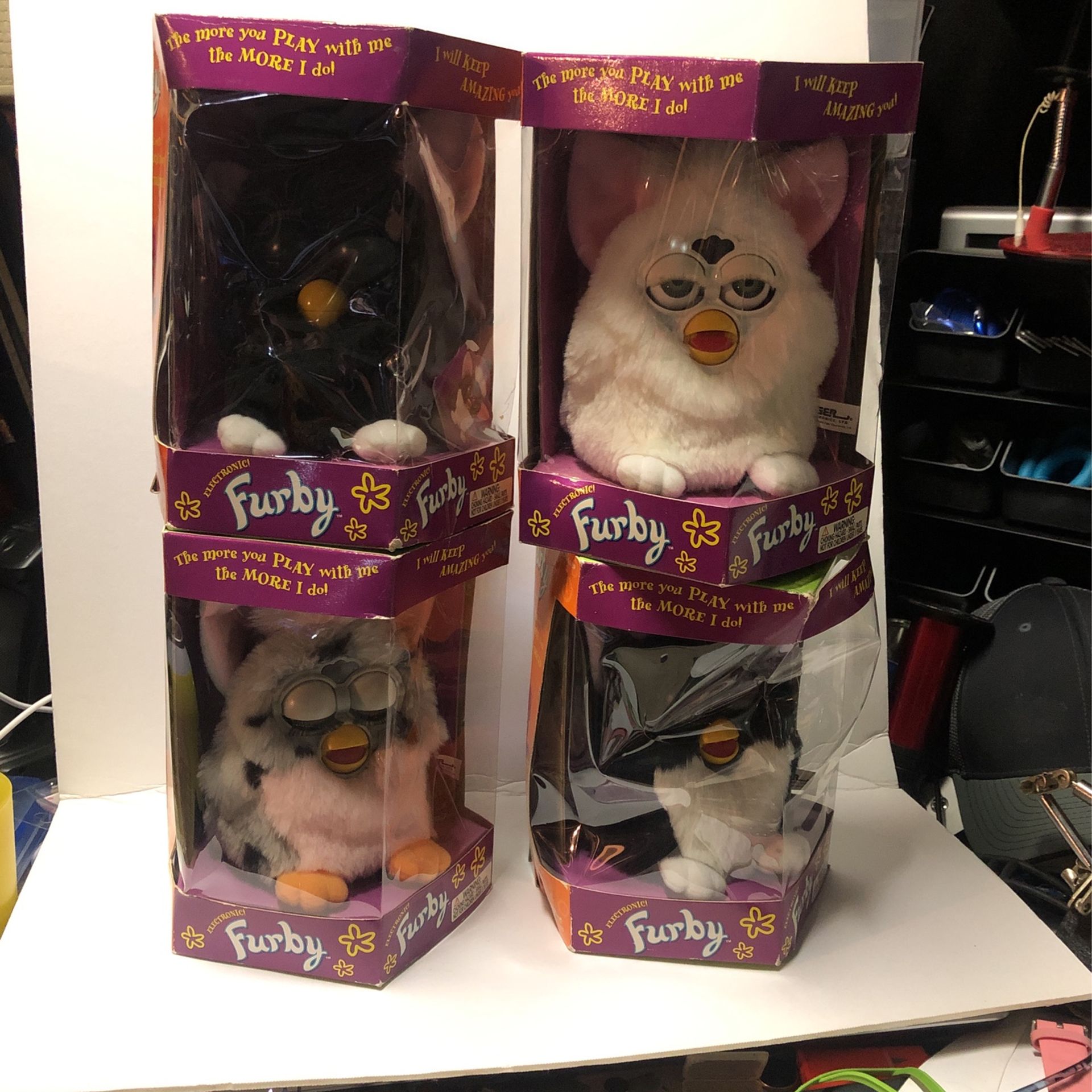 Vintage Furbys. 1st Edition 1998