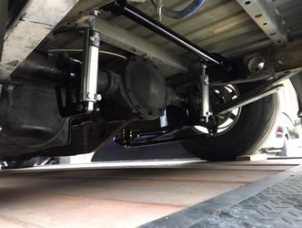 Ford 2015+ F-150 Drag Racing Rear Shock Viking Relocation Set