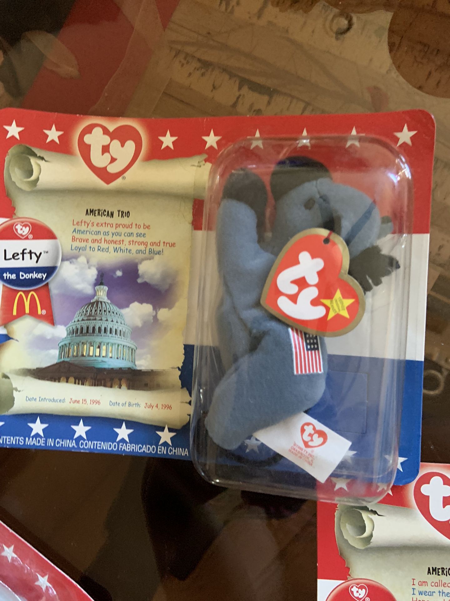 Beanie Babies American Trio