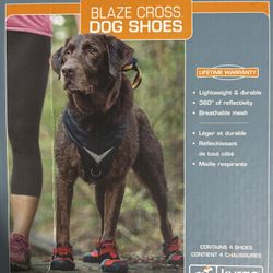Blaze Cross Dog Shoes