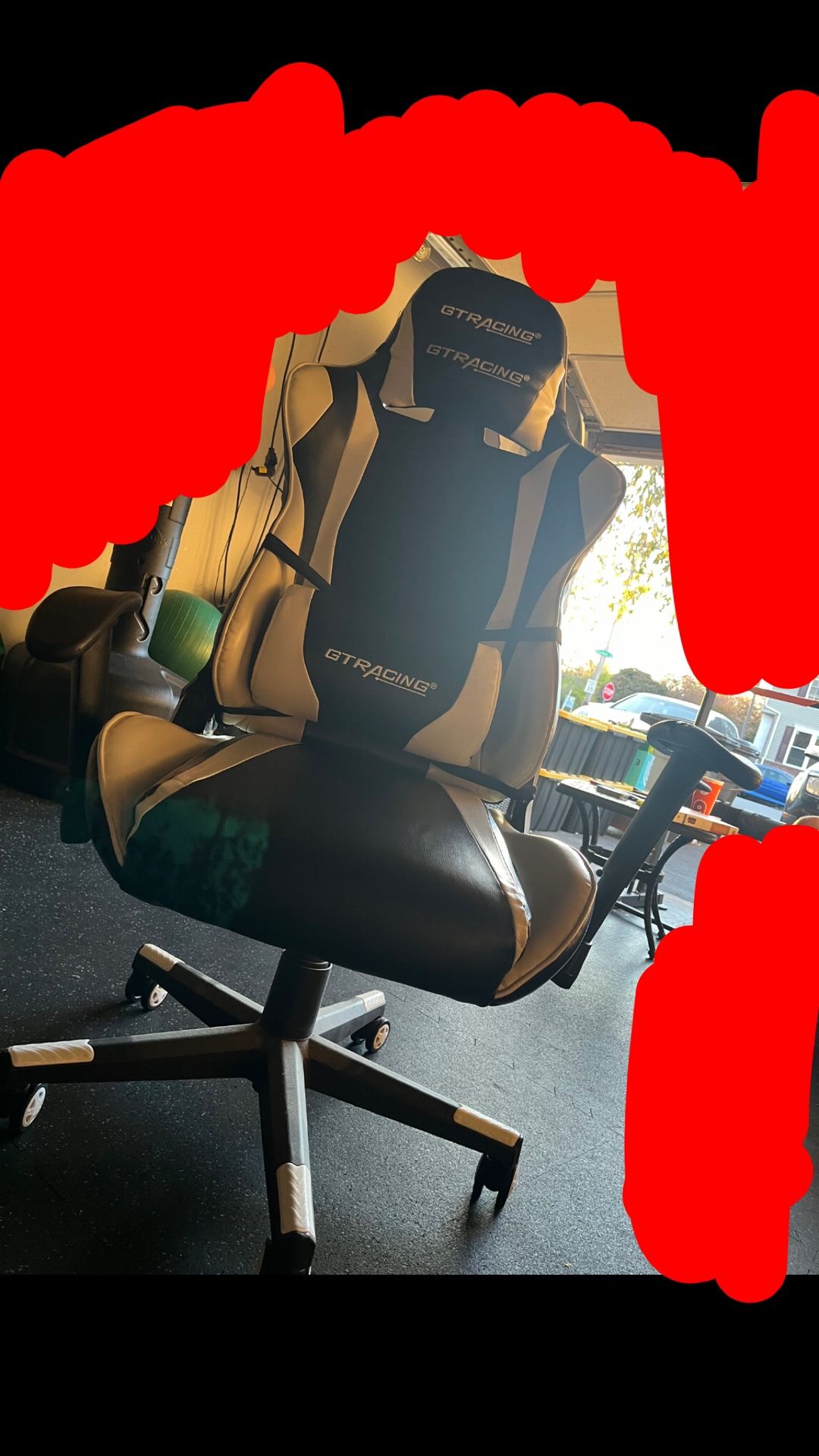 GT Racing Gaming Chair Free Delivery
