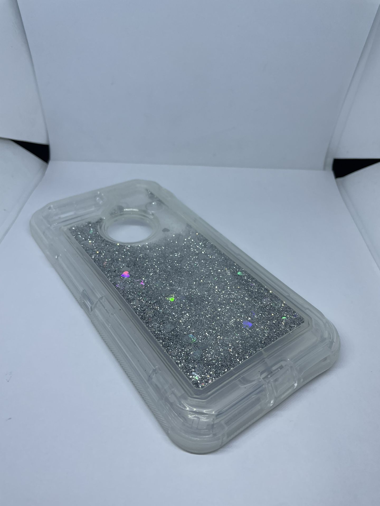 For IPhone 6 Plus IPhone 7 Plus IPhone 8 Plus Silver Glitter Case