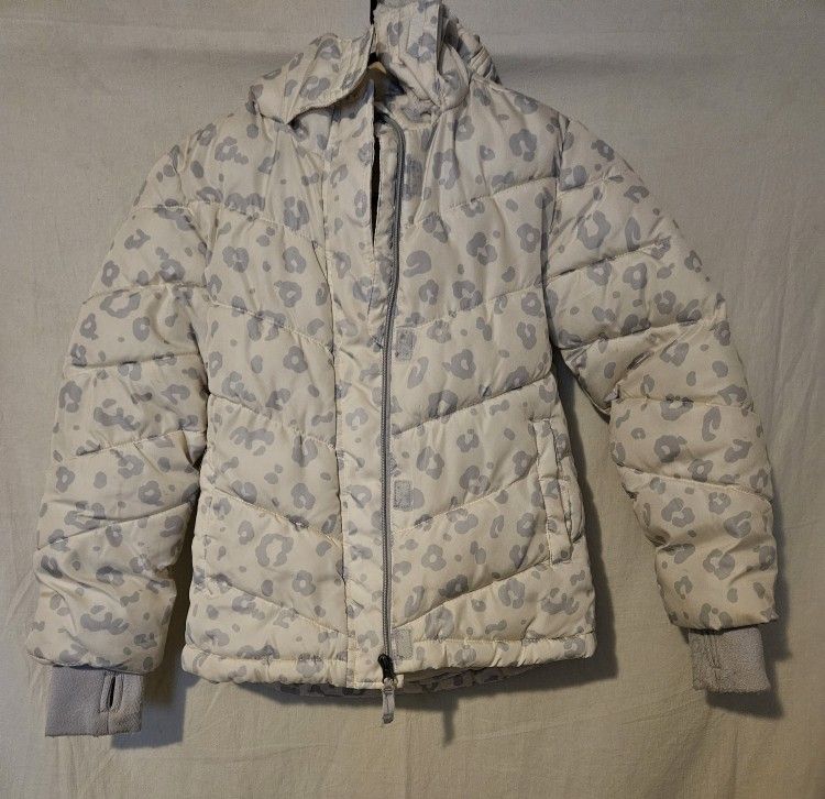 Arizona Girl's Down Hooded Jacket Fashionable Warm Winter Coat for Kid Heavyweight Jacket Coat