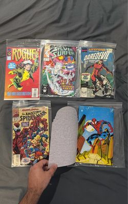 90s Marvel Comic Books (Spider-Man, Rogue, Silver Surfer & More!)