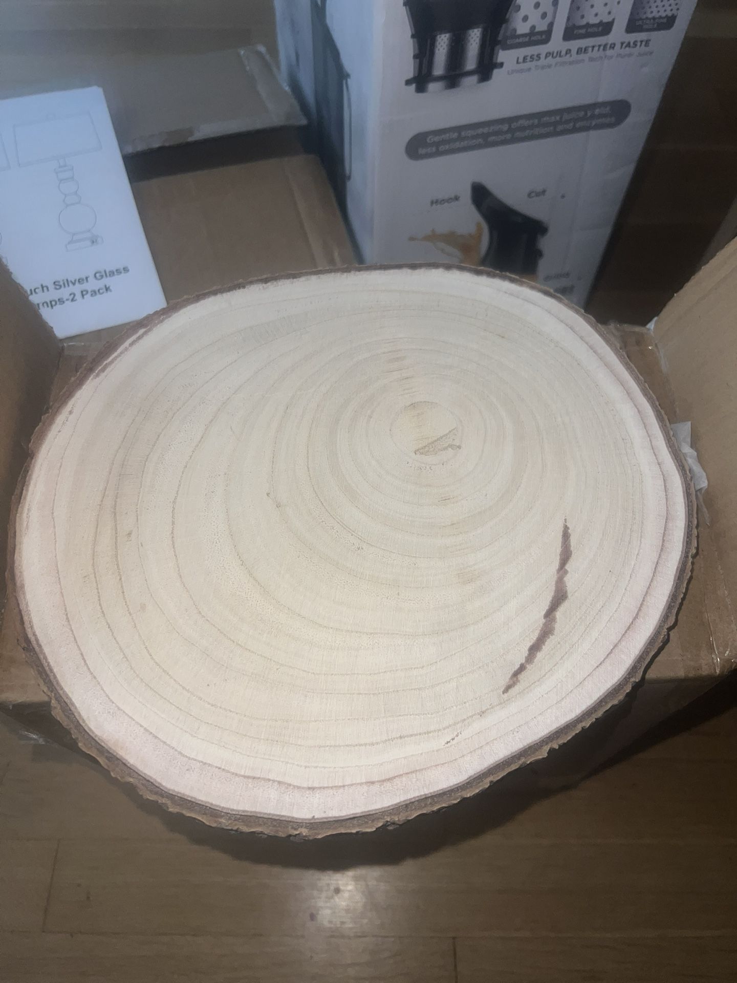 10 Pack Wood Pieces For Centerpieces