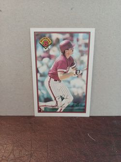 1989 Bowman Mike Schmidt Baseball Card