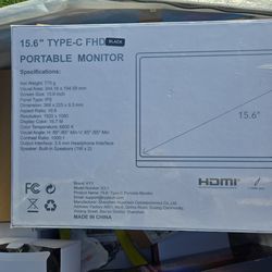 KYY Portable monitor 15.6"