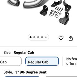 Single Regular Cab Truck Side Steps 