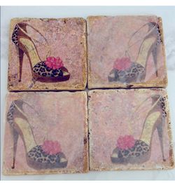 Stone Coasters 4pc
