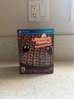 Little big planet PlayStation 4 game with plush