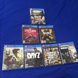 7 Ps4 games