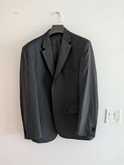 Men's Blazer - Black - 44X long