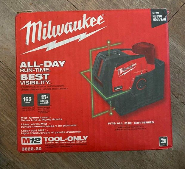 Milwaukee New Laser M12