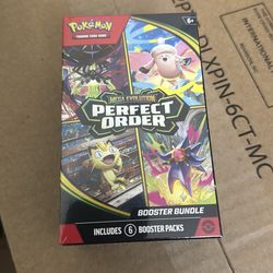 Pokémon Perfect Order Booster Bundle