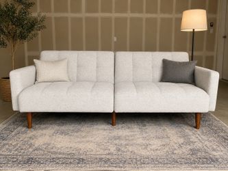 Mopio Aaron Mid-Century Modern Sleeper Sofa – Like New!