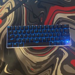 RK Royal Kludge Rk61 Mechanical Keyboard Red Switches