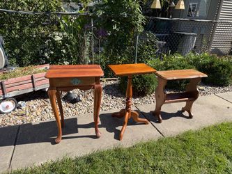 3 Side Tables $25 EACH