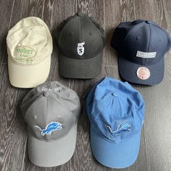 Mens Hats ( 5 ) Assortment/ Lions 