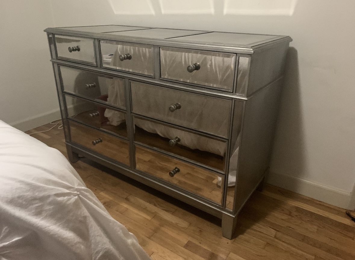 Mirrored Dresser