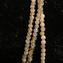 Peach Moonstone Anklets $20 Each 