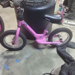 Pink SCHWINN balance Bike