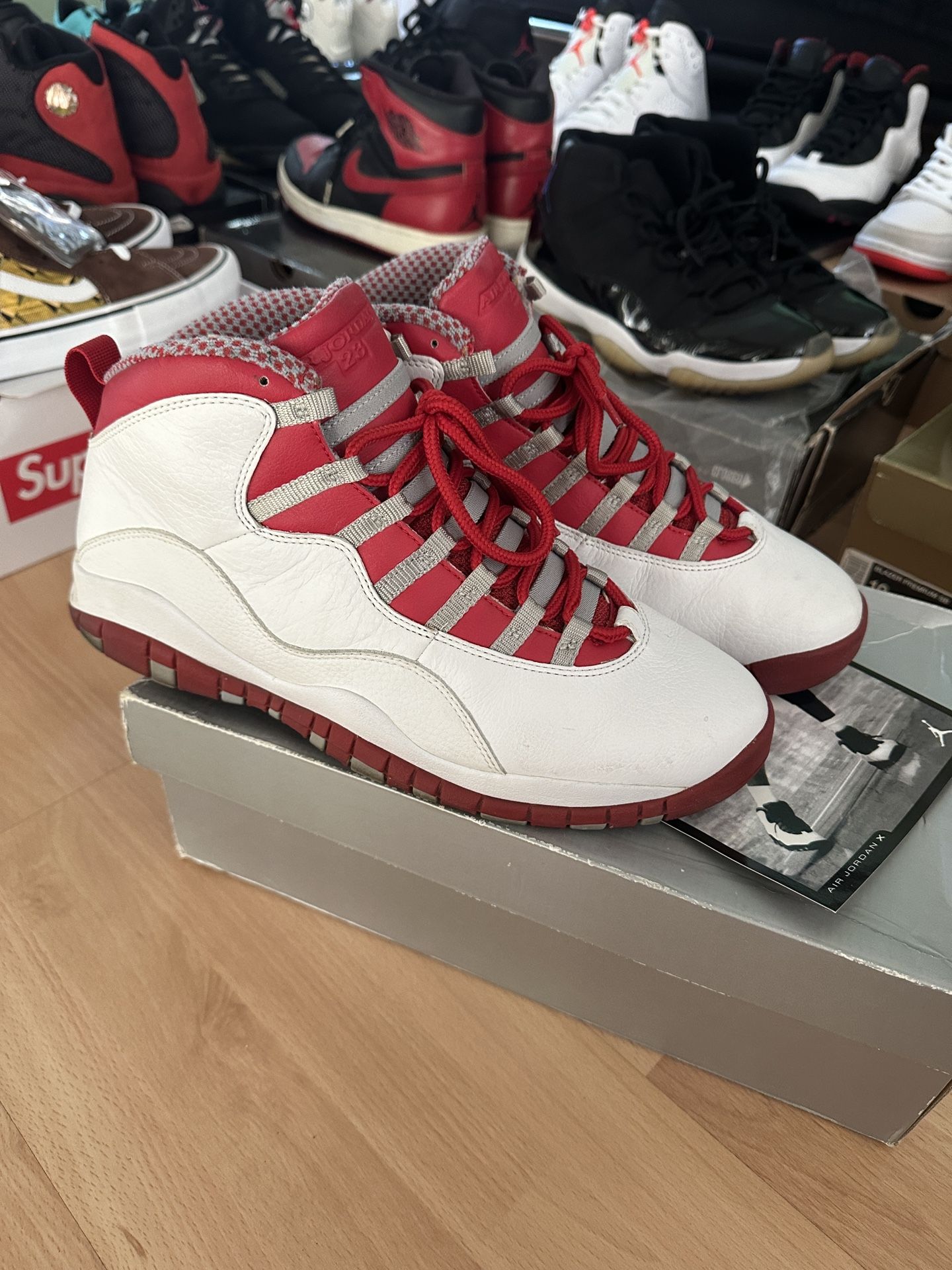 Jordan 10 - Red Steel - 10.5 (2005)