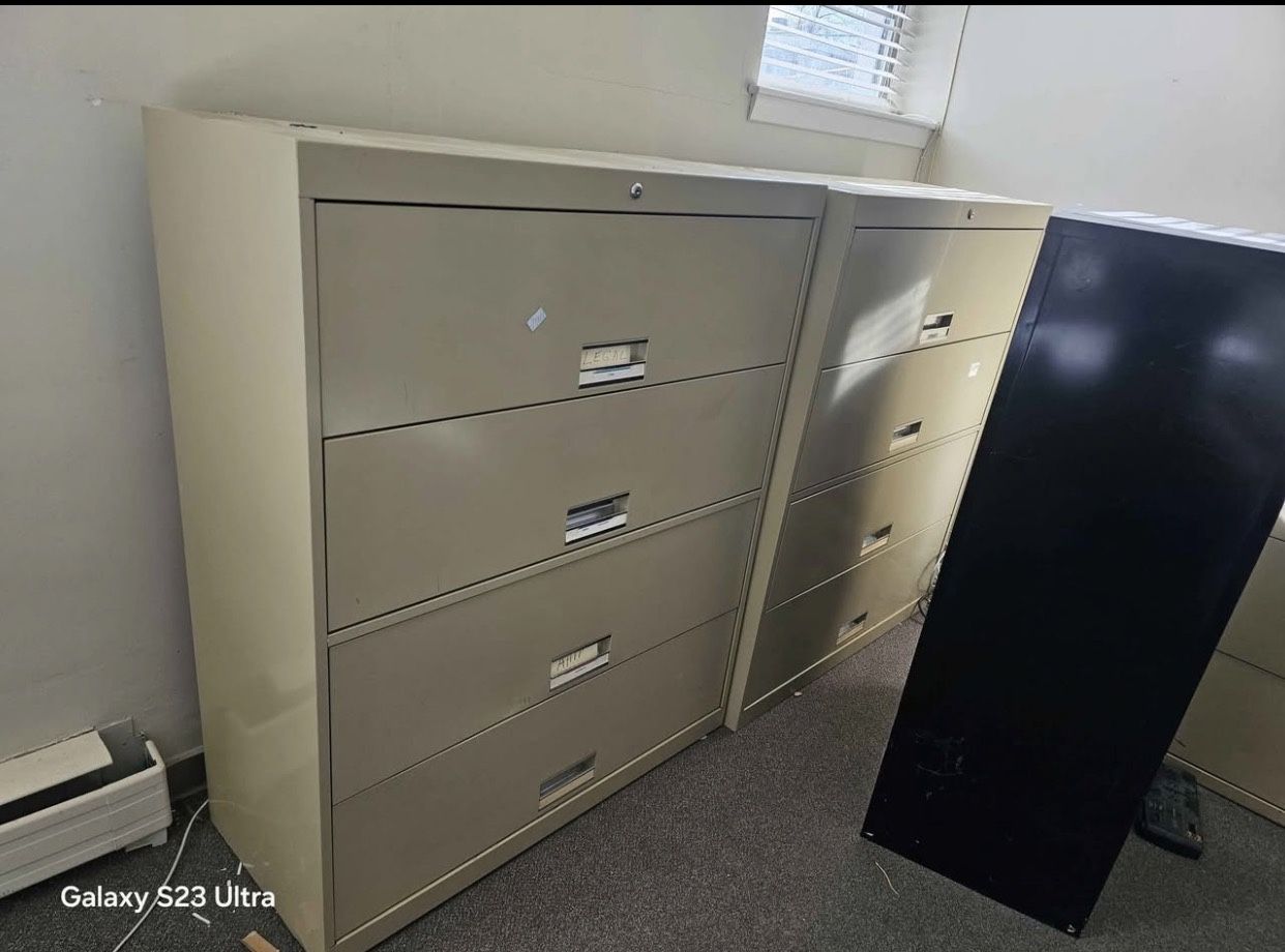 4 Drawl Larder File Cabinets