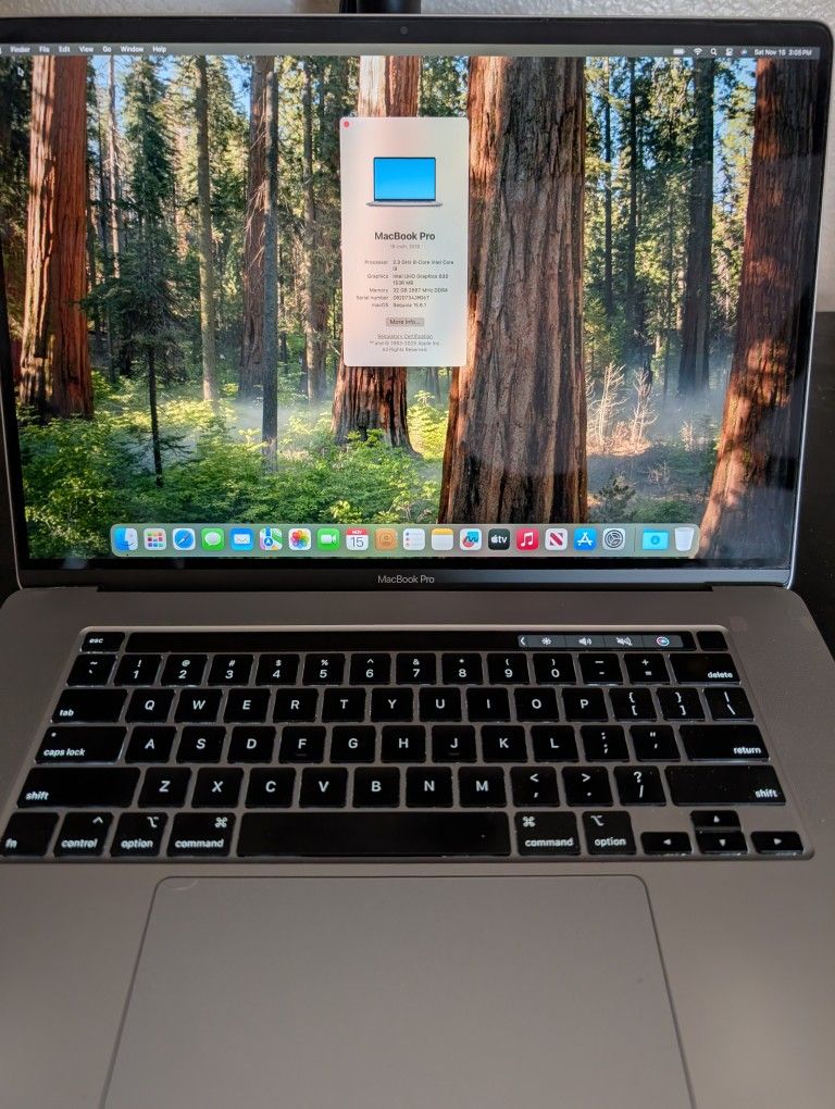 16" MacBook Pro Intel i9 2.3GHz w/ 32GB RAM