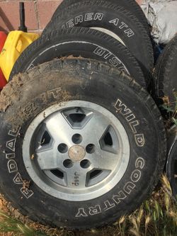 1998 jeep wrangler rims