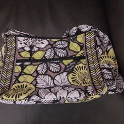 Yellow. Black and White Vera Bradley Bag