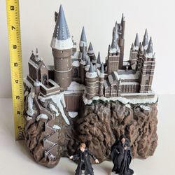 Harry Potter Hawthorne Village Bradford Exchange Hogwarts School + Ron & Snape