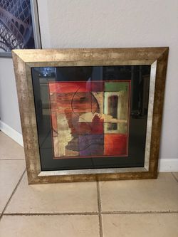 Framed Abstract Art Print