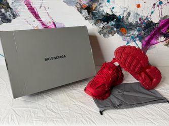 Balenciaga Track Sneaker - Red - 42