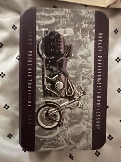 Vintage Harley Davidson Playing Card 