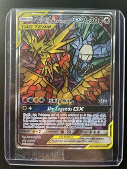 Pokemon Card Game Moltres & Zapdos & Articuno GX