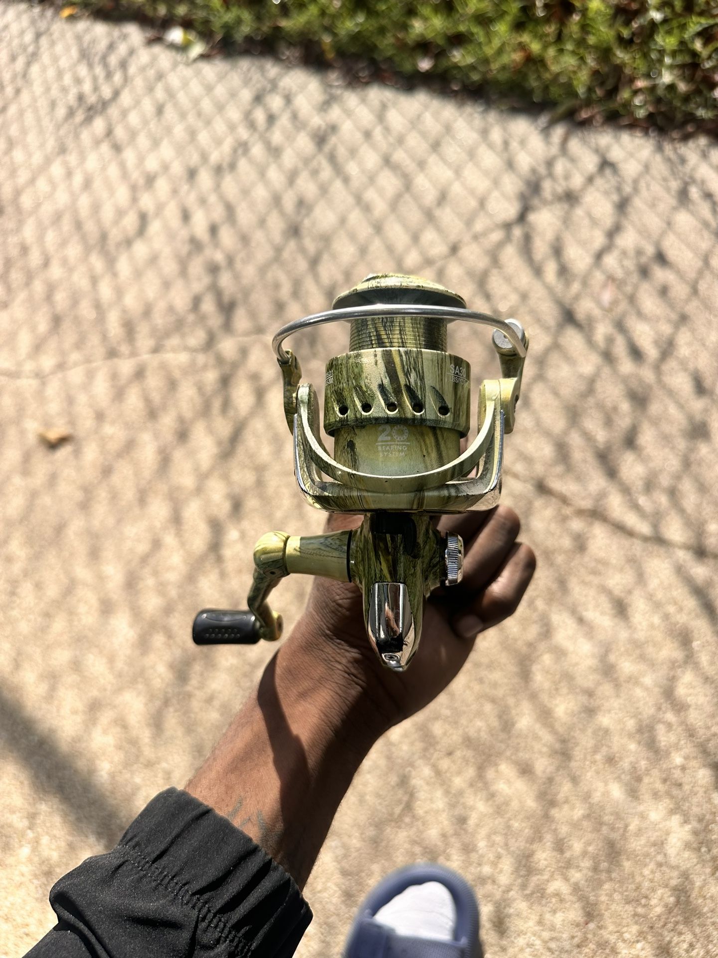Camo spinning Reel