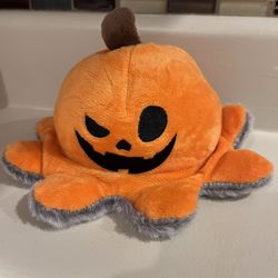 Angry/happy Face Punkin/pirate Fluffly Stuff Toy